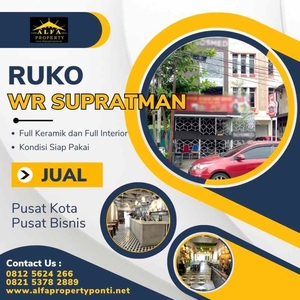 Dijual Ruko Wr Supratman Kota Pontianak