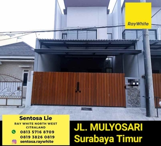 Dijual Rumah Baru Mulyosari Surabaya Timur Dekat Its Pakuwon City Gm