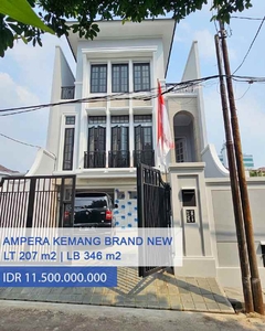 Dijual Rumah Brand New Di Jl Ampera Kemang Jakarta Selatan