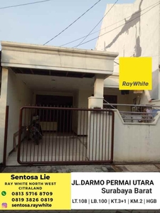 Dijual Rumah Darmo Permai Utara Surabaya Barat Fresh Terawat Dekat Ptc