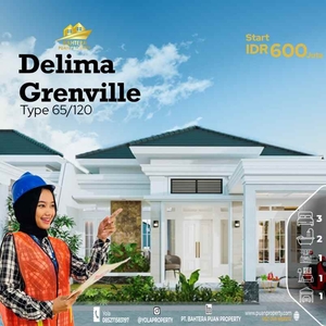 Dijual Rumah Dengan Nuansa Cluster Baru Delima Grenville