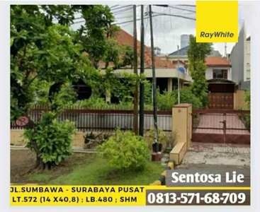 Dijual Rumah Gubeng Surabaya Pusat Di Jl Sumbawa Bergaya Belanda Kuno