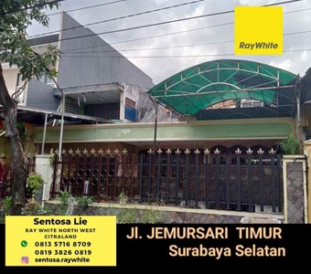 Dijual Rumah Jemursari Timur Surabaya Selatan - Luas 200 M2 - Shm