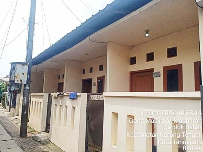 Dijual Rumah Kontrakan 4 Unit Di Karang Tengah Tangerang