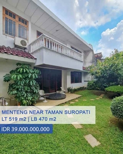 Dijual Rumah Megah Di Jl Syamsu Rizal Menteng Jakarta Pusat