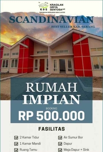 Dijual Rumah Ready Stok Unit Semi Cluster Di Serang