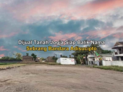 Dijual Tanah Di Area Perumahan Dekat Bandara Adisucipto Yogyakarta