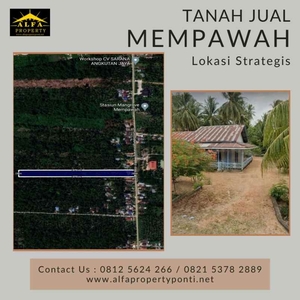 Dijual Tanah Jalan Mempawah Kalimantan Barat