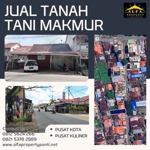 Dijual Tanah Jalan Tani Makmur Kota Pontianak