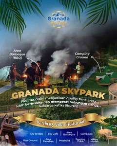 Dijual Tanah Kavling Wisata Dengan View City Yang Menawan Di Granada