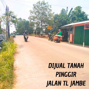 Dijual Tanah Murah Pinggir Jalan Talang Jambe