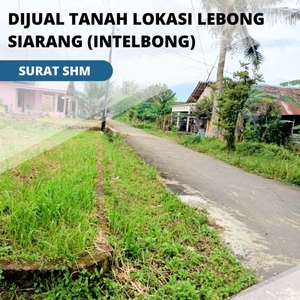 Dijual Tanah Siap Bangun Lokasi Lebong Siarang