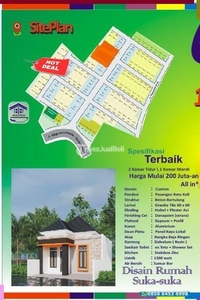 Dijual Tanah Siap Bangun LT60 LB120 Lokasi Strategis Harga Terjangkau - Bandung Jawa Barat