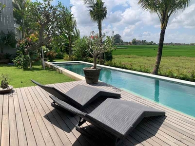 Dijual Villa Baru Luxury View Sawah Dekat Pantai Mengening