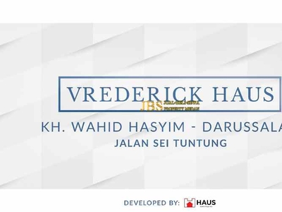Dijual Villa Mewah Daerah Kh Wahid Hasyim Komplek Vrederick Haus