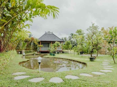 Dijual Villa Tropical Style Los Sungai Lokasi Marga Tabanan