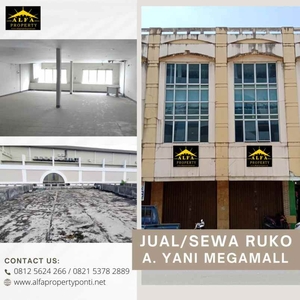 Dijualdisewakan Ruko A Yani Mega Mall Kota Pontianak