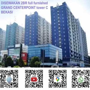 Disewakan 2br Grand Centerpoint Tower C Bekasi Barat - Full Furnished