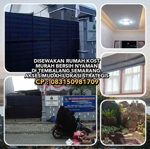 Disewakan Rumah Kost Murah Bersih Nyaman Di Tembalang Semarang Kota