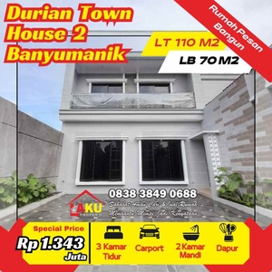 Durian Townhouse 2 Rumah Mewah Selangkah Dari Exit Tol Banyumanik