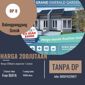 Hanya 1 Juta Dpt Rumah