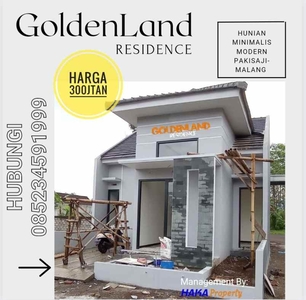 Hunian Goldenland Residence Pakisaji Malang