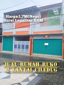 Jual Cepat Rumah Ruko 2 Lantai