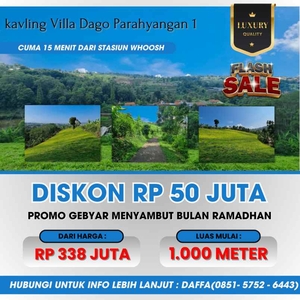 Jual Kavling Villa 45 Menit Dari Jakarta Harga Cuma Rp 368juta1000m