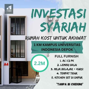 Jual Kos Kosan Di Depok 10 Kamar Fully Furnished Dekat Kampus Ui