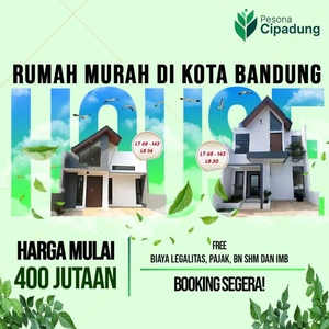 Jual Rumah 500 Jt An Cipadung Kota Bandung
