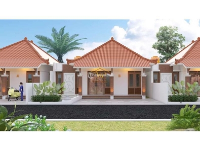 Jual Rumah Cantik Baru Desain Etnik Tipe 65 di Kawasan Borobudur - Magelang Jawa Tengah