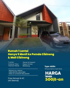 Jual Rumah Cibinongcluster Islami 10 Menit Stasiun Pondok Rajeg