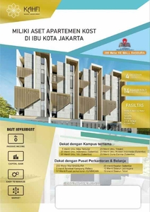 Jual Rumah Kosan Di Cipinang Jakarta Timur 14kamar Full Furnished Lift