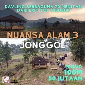 Kavling Nuansa Alam 3 Jonggol 70 Menitan Dari Exit Tol Cibubur