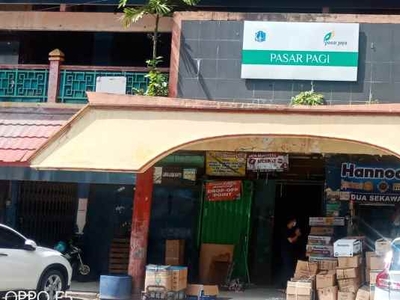 Kios Toko Di Pasar Pagi Lama Asemka Jakarta Barat