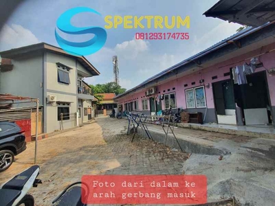 Kontrakan 8 Pintu Rumah Induk Lt 550m2 Akses Mobil Rp18m