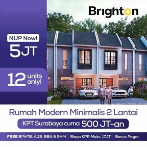 Ktp Surabaya Utj 5 Juta Dapat Modern Minimalis Di Surabaya Barat