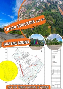 Lahan Komersial 12 Hektar Jalan Utama Soak Simpur Sukarami Palembang