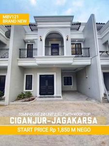 Mbv121 Thownhouse Modern Calssic 25 Lt Rooftop Di Jagakarsa