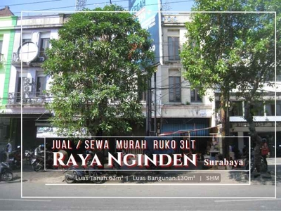 Murah Ruko 3 Lantai Under 2m Di Raya Nginden Surabaya