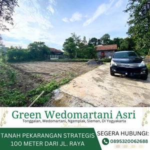 Pekarangan Dijual Lokasi Strategis Di Wedomartani Dekat Jlraya Tajem