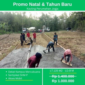 Promo 1 Jutam Tanah Dijual Bantul Jogja