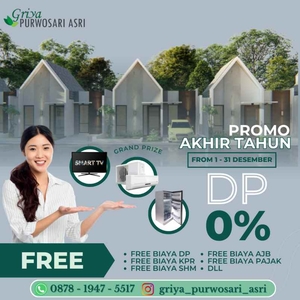 Promo Akhir Tahun Rumah Tanpa Uang Muka