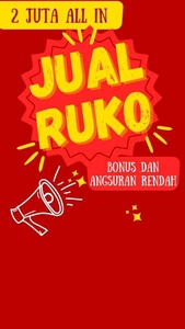 Promo Ruko Murah 2 Lantai Harga Kpr 500 Jutaan Cukup Bayar 2 Juta