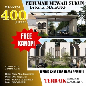 Promo Terbatas Rumah Modern Dekat Alun-alun Kota Malang