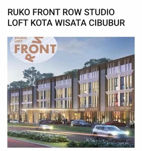 Ruko Front Row Studio Loft Kota Wisata Cibuburcibubur