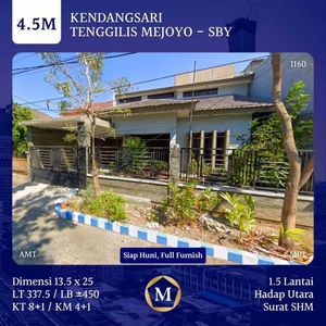 Rumah 15 Lantai Kendangsari Surabaya 45m Shm Siap Huni Full Furnish