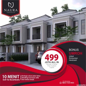 Rumah 2 Lantai 499 Juta Buahbatu Bandung