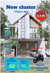 Rumah 2 Lantai Bisa Kpr Developer Harga 11m Cicilan Mulai 10 Jutaan