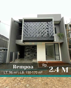 Rumah 2 Lantai Exclusive Dikawasan Premium Rempoa Bintaro